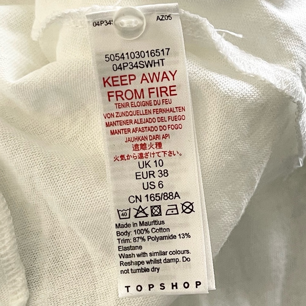 Topshop Draped Ruffle Longsleeve Top - Picture 10 of 11
